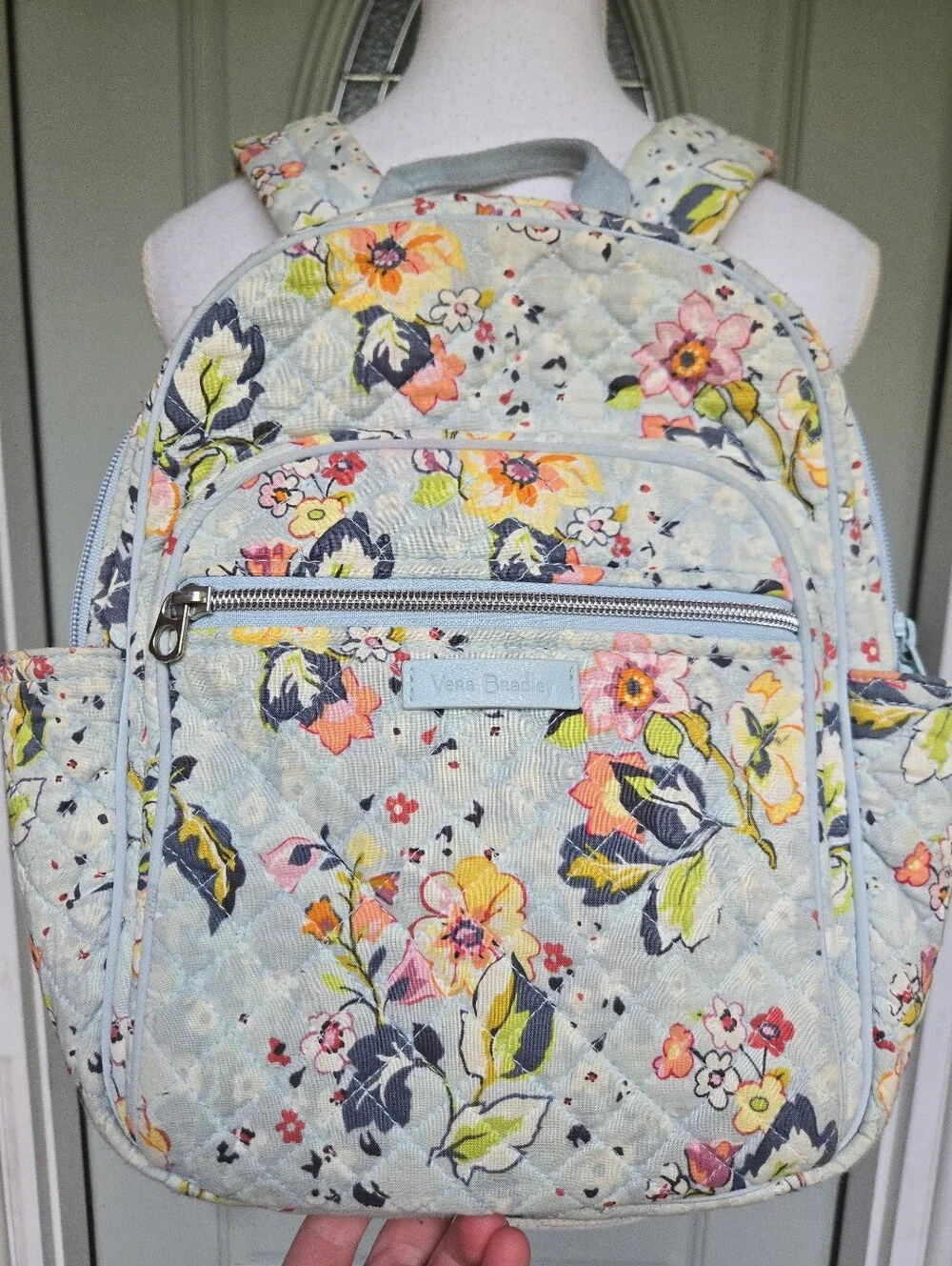 Vera Bradley Sea Air Floral Mini Backpack